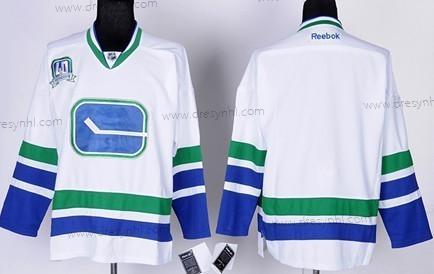 Vancouver Canucks Prázdný Bílý Třetí dres dres – Pánské