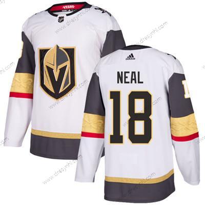 Vegas Golden Knights #18 James Neal Bílý Road Autentické Sešitý NHL dres – Juniorské