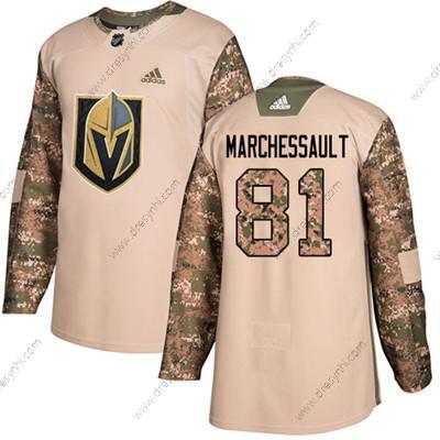 Vegas Golden Knights #81 Jonathan Marchessault Camo Autentické 2017 Veterans Day Sešitý NHL dres – Juniorské