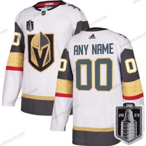 Vegas Golden Knights Personalizované Active Hráč Bílý 2023 Stanley Cup Final Sešitý dres – Pánské