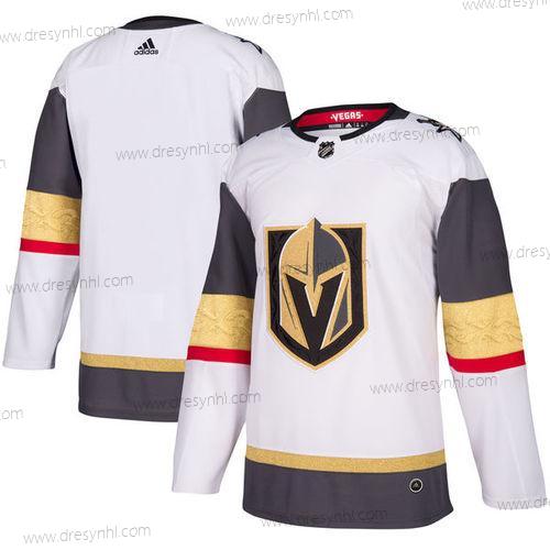 Vegas Golden Knights Prázdný Bílý Road Autentické Sešitý NHL dres – Juniorské