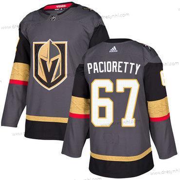 Vegas Golden Knights#67 Autentické Max Pacioretty Šedá NHL Domácí dres dres – Juniorské