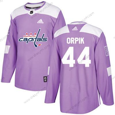 Washington Capitals #44 Brooks Orpik Nachový Autentické Bojuje proti rakovině Sešitý NHL dres – Juniorské