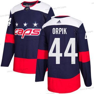 Washington Capitals #44 Brooks Orpik Námořnictvo Autentické 2018 Stadium Series Sešitý NHL dres – Juniorské