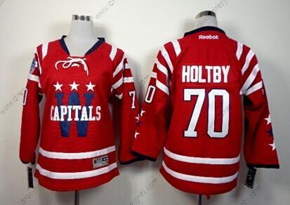 Washington Capitals #70 Braden Holtby 2015 Zimní Klasický Červené dres – Dětské