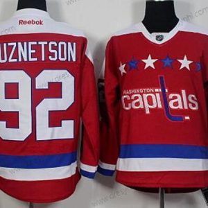 Washington Capitals #92 Evgeny Kuznetsov Červené Náhradní Reebok Premier dres – Pánské